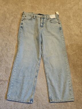 Aeropostale Light Blue Straight Wide Leg Women’s Jeans